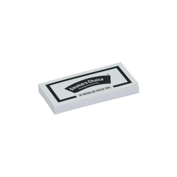 Smokers Choice Regular Filter Tips White (50stk/display) - Billede 2