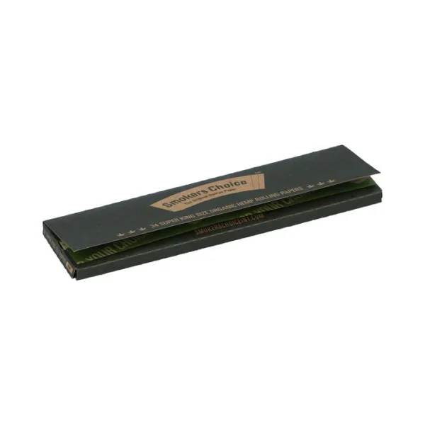 Smokers Choice Rolling Papers Super Kingsize Hemp (50pcs/display) - Image 2