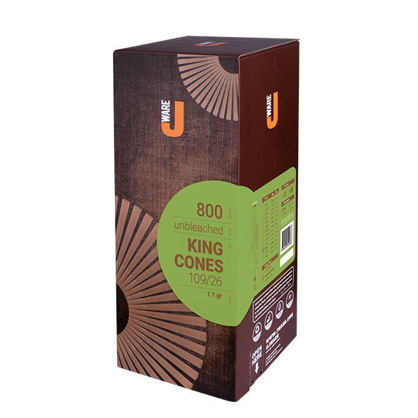 Jware Kingsize 800 Box Unbleached