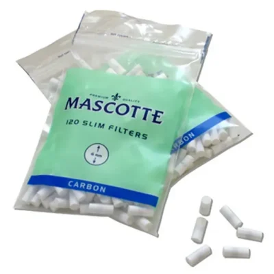 Mascotte Original Carbon Slim Filter 6 mm 120 Stk (10stk/display)