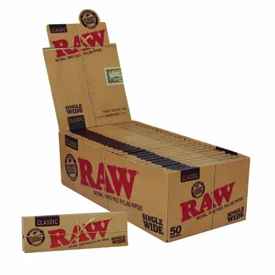 Raw Classic Regular Single (50stk/Display)