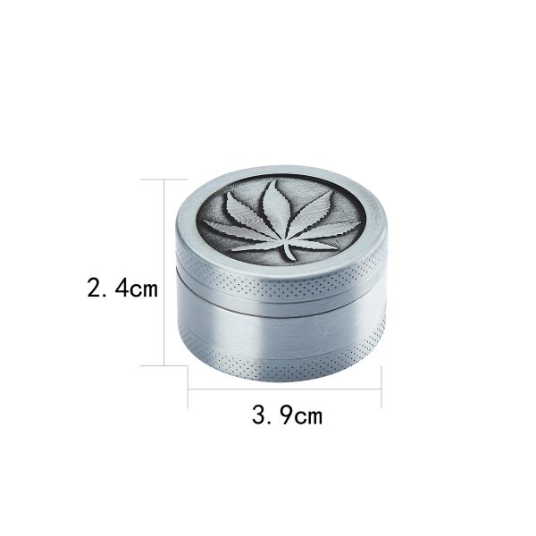 Champ High Metal Grinder Leaf Ø40 mm 3-Part (12 pcs/display) - Image 2