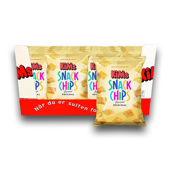 Kims Snack Chips Seasoning 20x145g