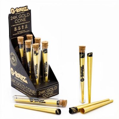G-Rollz King Size Golden Cone (6 pcs/display)