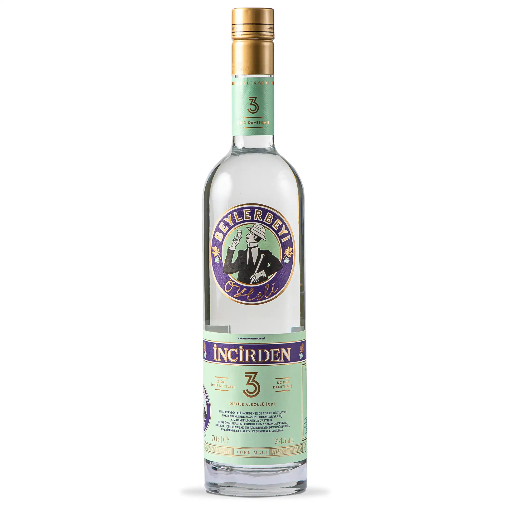 Raki Beylerbeyi Incirden 45% 70 cl