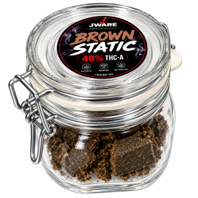 Brown Static 40% THC-A – Premium Hash