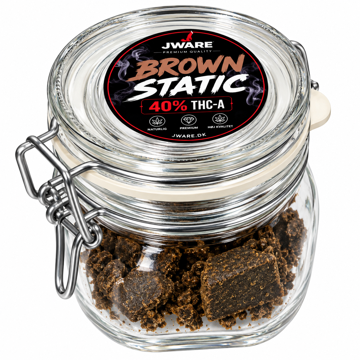 Brown Static 40% THC-A – Premium Hash
