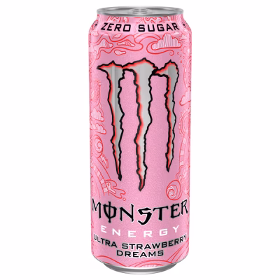 Monster Ultra Strawberry Dreams Zero Sugar (24 x 500 ml)
